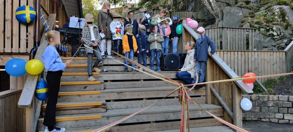 Invigning av skolgården